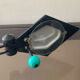 Post-Modern articulated lamp in Memphis style from the 1980s.