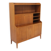 Scandinavian mahogany secretary desk, Bräntorps, Sweden, 1960