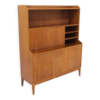 Scandinavian mahogany secretary, Bräntorps, Sweden, 1960