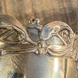 Art Nouveau solid silver shell
