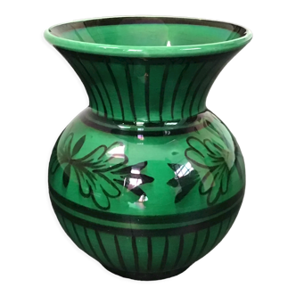 Gien vase circa 50s