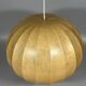 1960s 1970s Cocoon Ceiling Lamp Globe Lamp "Moon" by Goldkant Leuchten