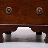 Antique English Mahogany pedestal Desk 1850s