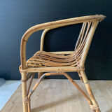 Faugeuil rattan child