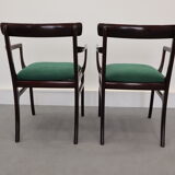 Chaises à manger danoise du milieu du siècle de Poul Jeppesens Møbelfabrik années 1960