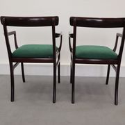Chaises à manger danoise du milieu du siècle de Poul Jeppesens Møbelfabrik années 1960