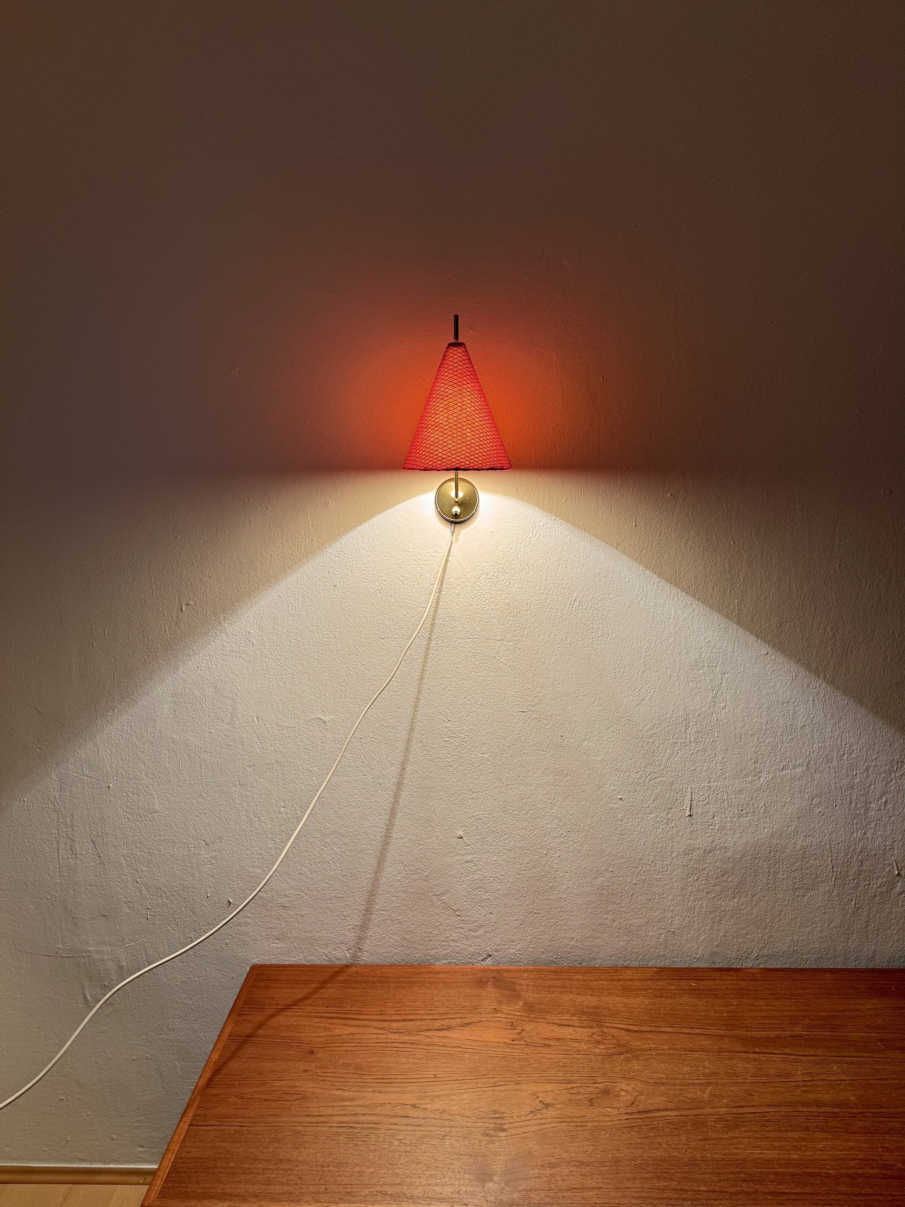 Ensemble de 2 appliques murales en laiton par Rupert Nikoll