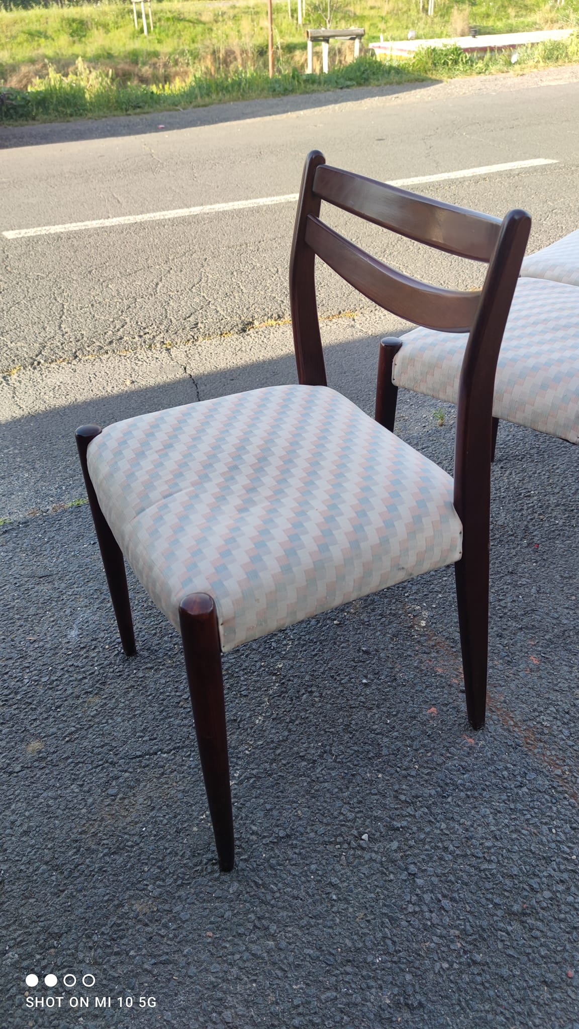 Série de 4 chaises scandinave vers 1960