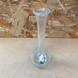 Antique Vase Soliflore Glassware Art Soisy sur Ecole Blown Glass France Vintage