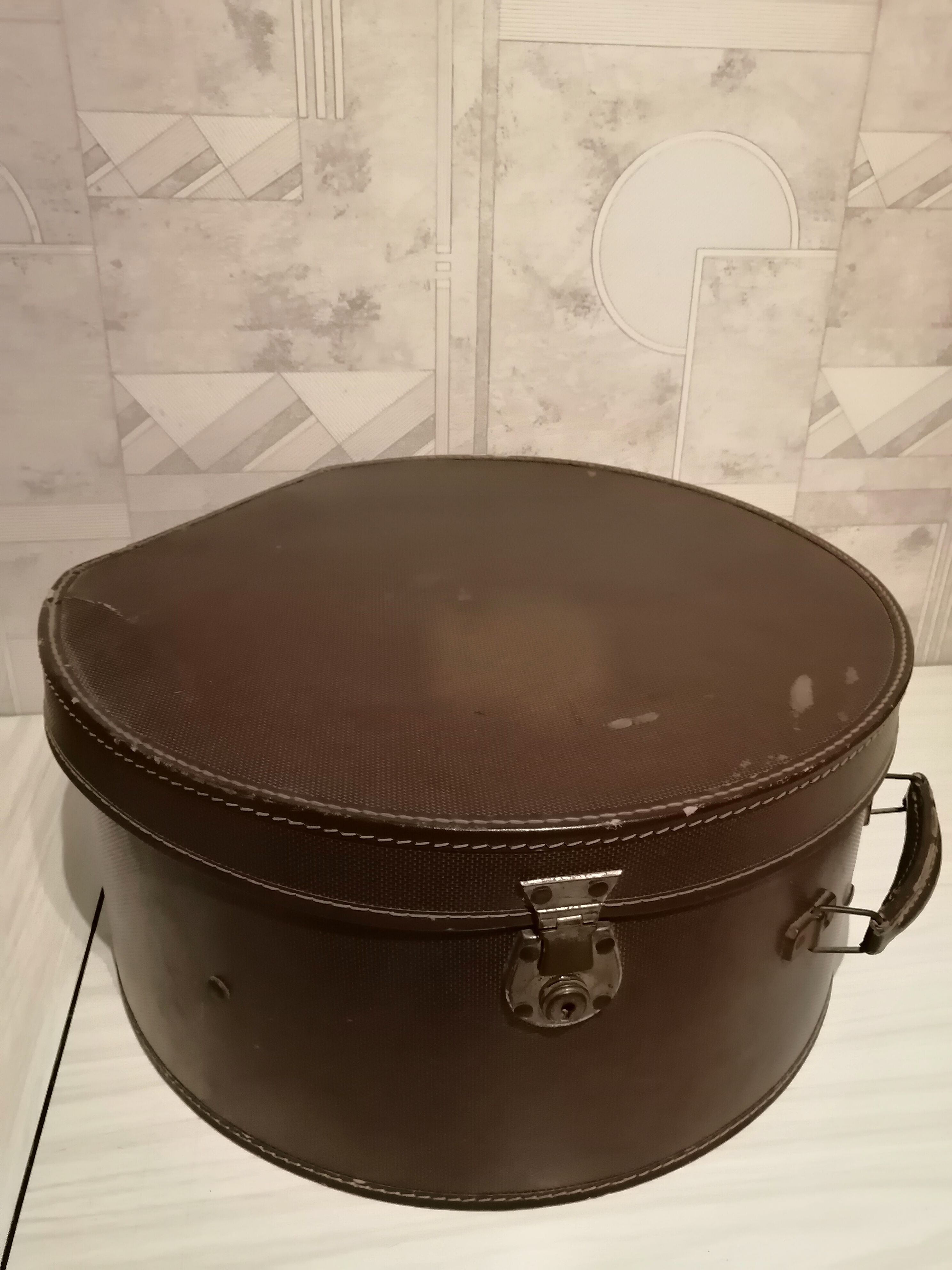 Boîte à Chapeaux LeMieux Bleu Crépuscule - Sac De Protection Avec Bandoulière Pour Bombe D'équitation