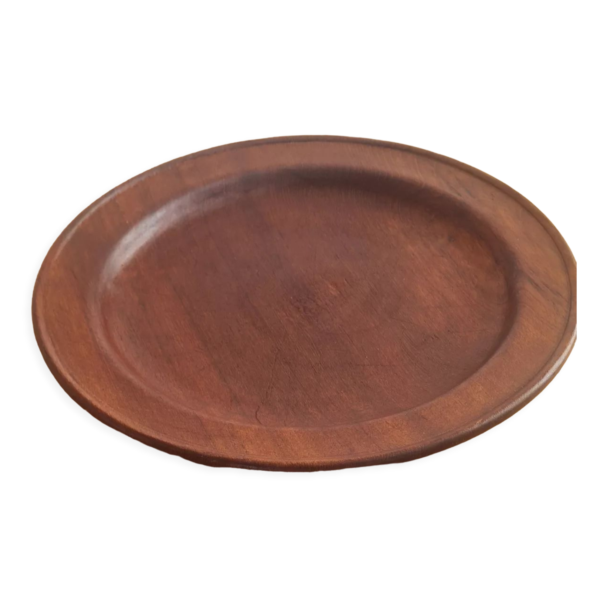 Solid teak top