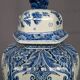 Royal Delft vase. Hand-painted.