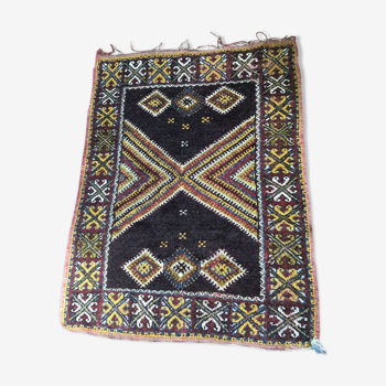 Old berber carpet Taznakht - 113x150cm
