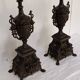 large pair of candlesticks