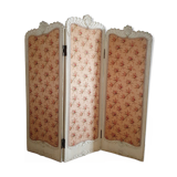 Wood and fabric screen