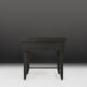 19th century Swedish desk in original black paint