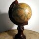 Vintage globe rustic style
