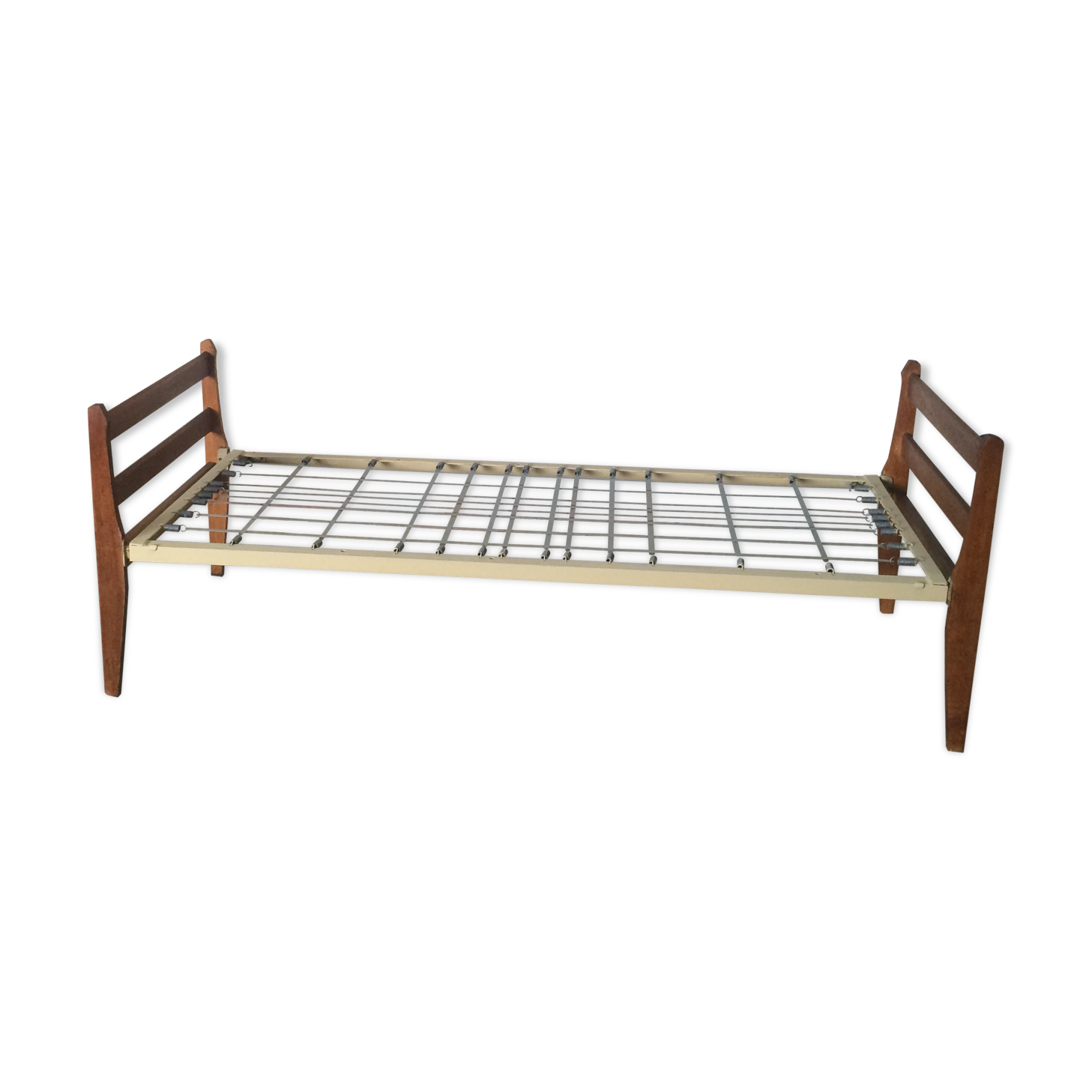 Bed scandinavian vintage compass  wood