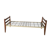 Lit scandinave vintage compas bois