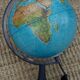 Globe terrestre Scan Globe Danemark 1986