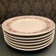Assiettes plates porcelaine