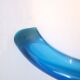 Paire d'appliques « Blue Swan » des années 1990 par Tinu Aufiero pour Venini, Italie
