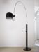 Joe Colombo floor lamp model "Coupé" by Oluce circa 1970