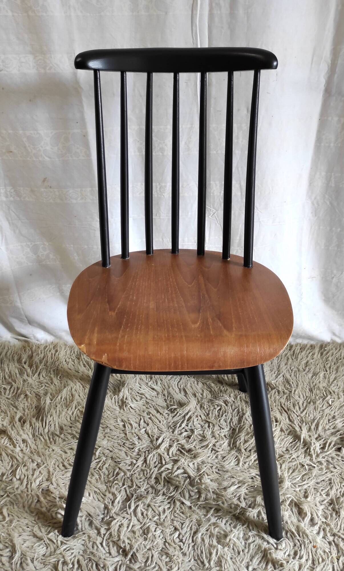 Set of 4 Scandinavian chairs Fanett by Ilmari Tapiovaara – 60s