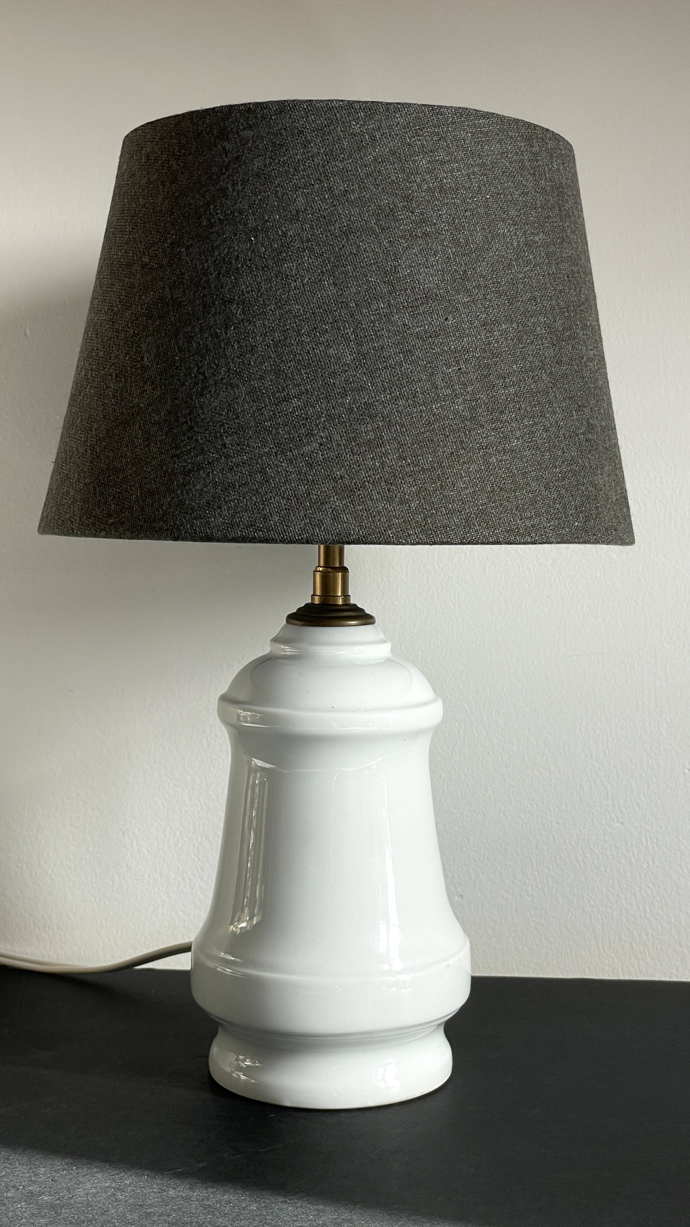 Vintage Limoges Porcelain Lamp