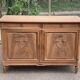 Louis XVI buffet renovated in walnut from the 19th century, 145cm.