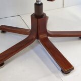 Vintage Scandinavian swivel armchair