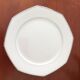 Servant dish on pedestal, octagonal, Limoges porcelain - vintage