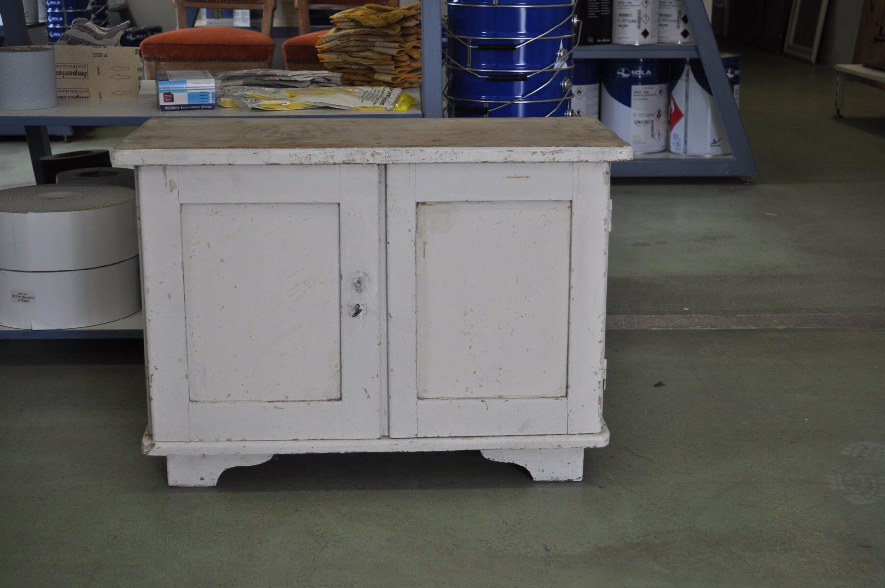 Small shoe cabinet, 1950s