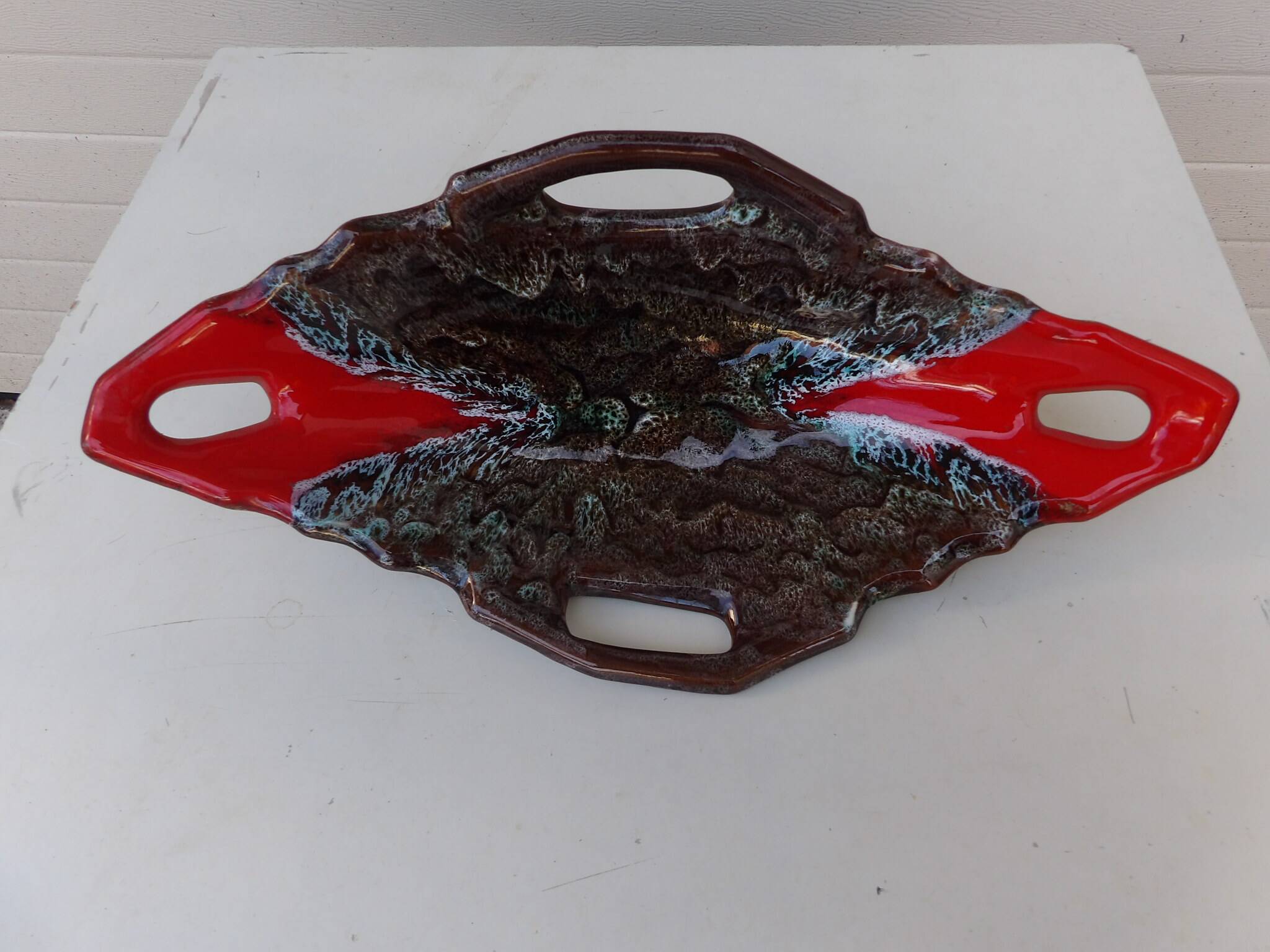 Coupe, centre de table ovale