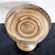 Gold-plated metal footed cup from the early 20th century