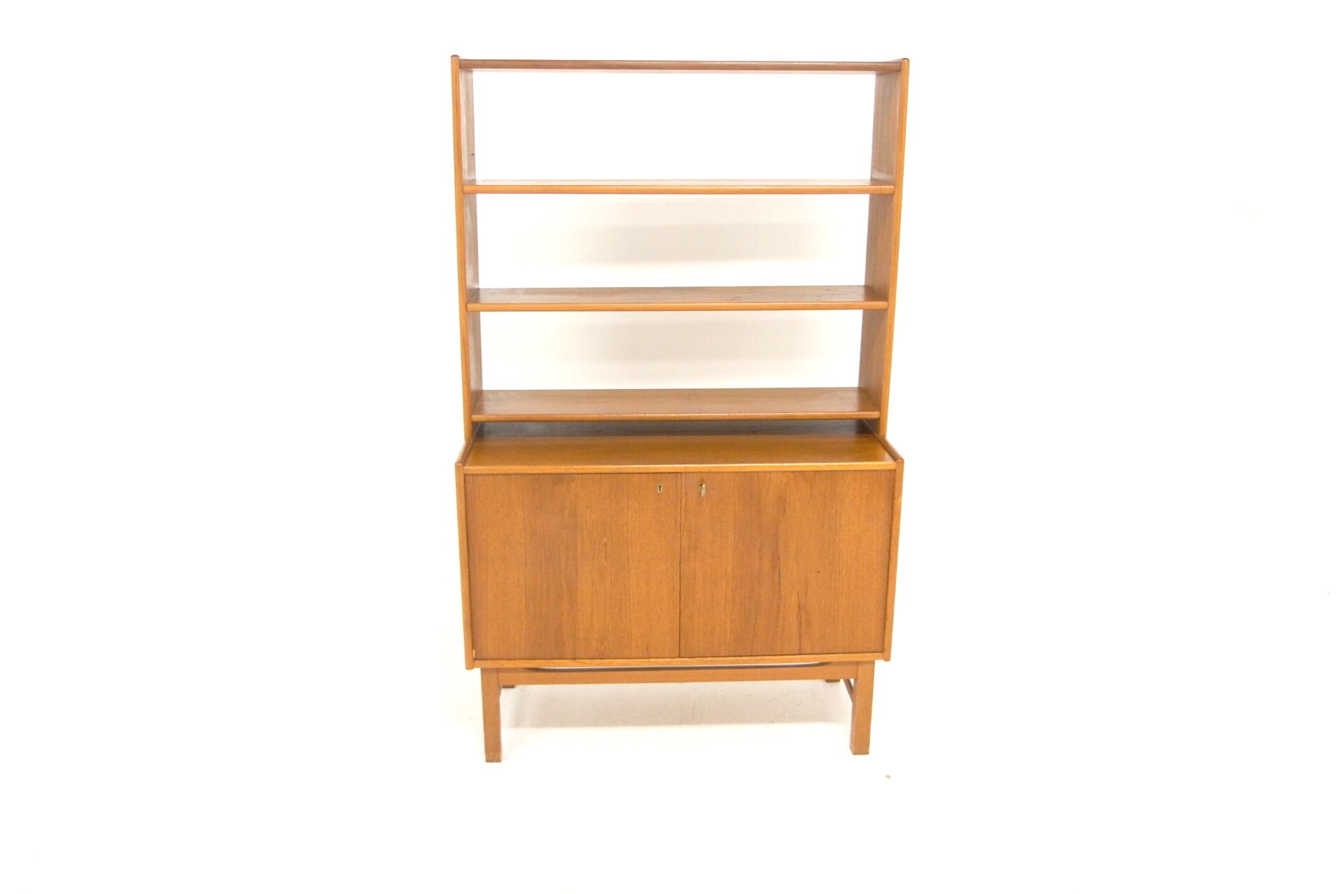 Scandinavian teak library, Afja, Tibro, Sweden, 1960