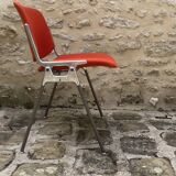 4 chaises empilables de Giancarlo Piretti  DSC 106 pour  Anonima Castelli