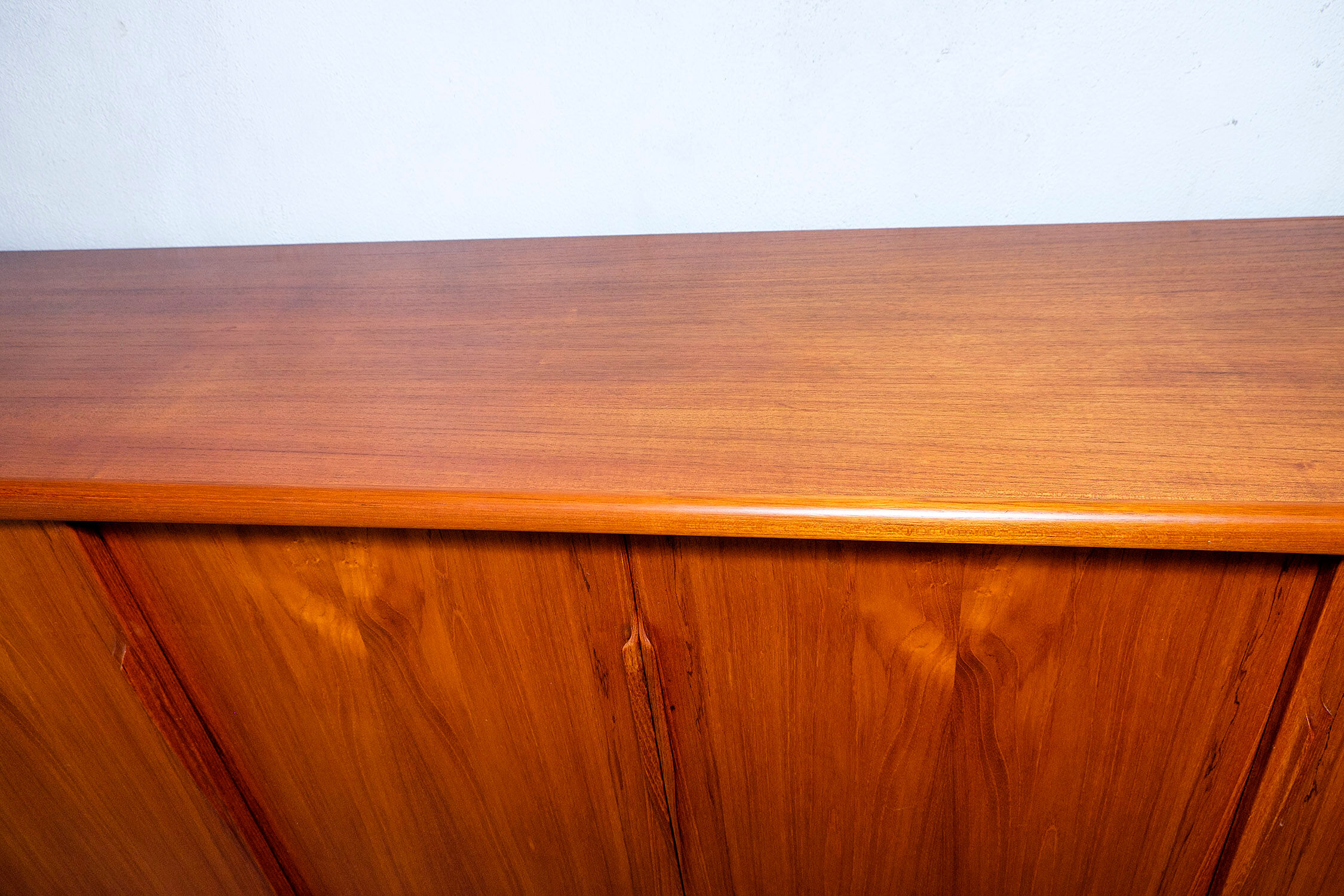 Danish teak highboard by Axel Christensen for ACO Møbler, 1960s