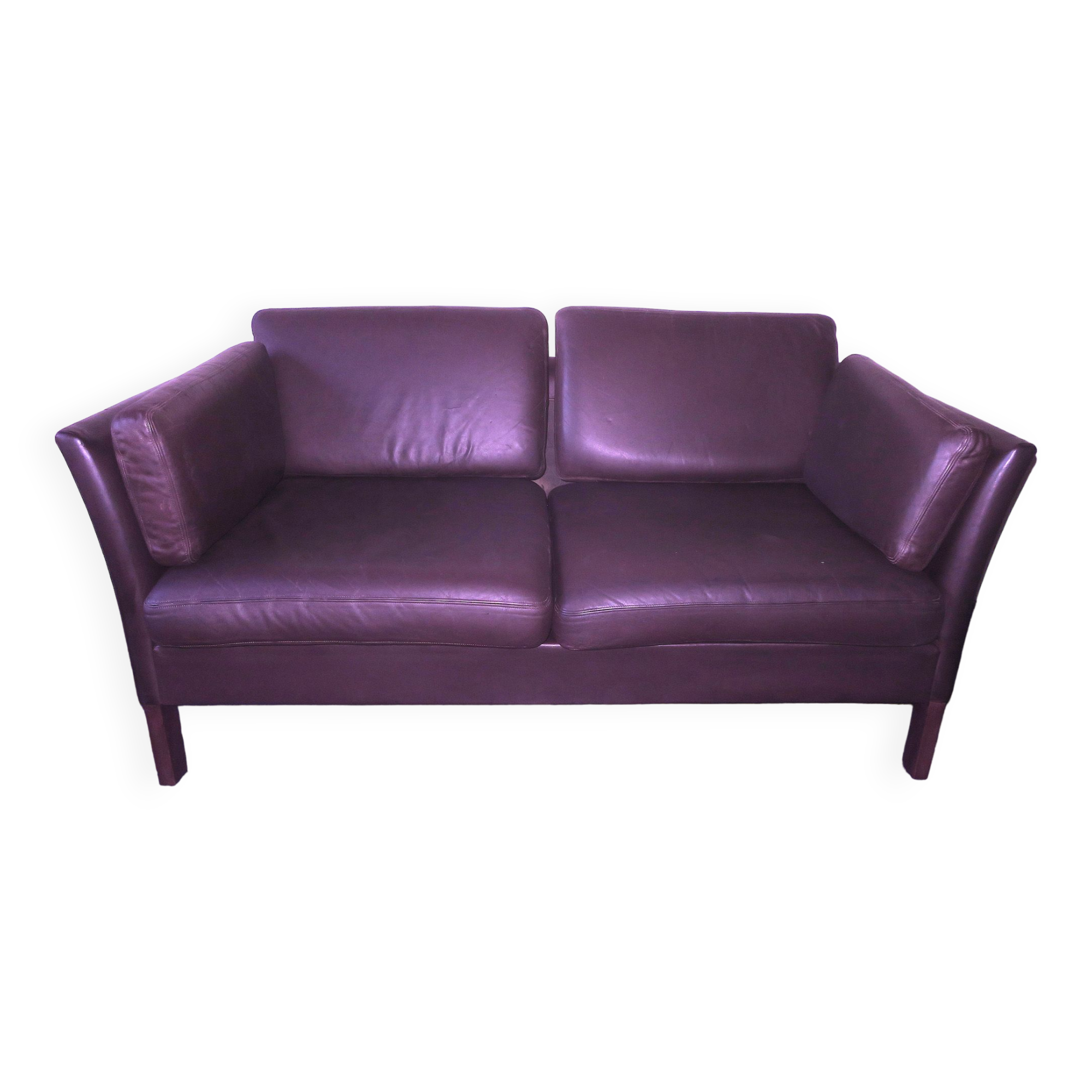 Danish mid century sofa with down filled cushions, 1970