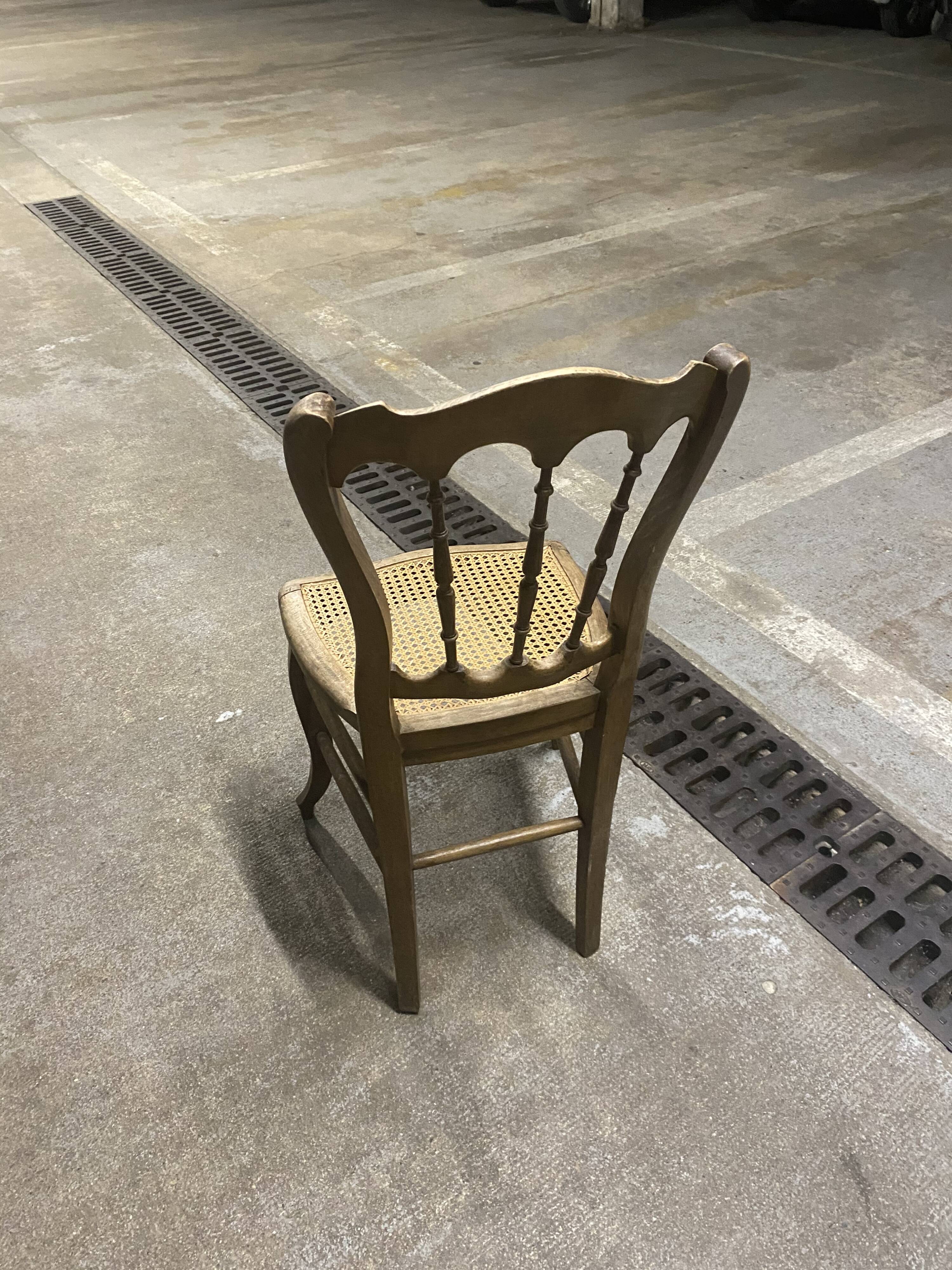 Napoleon 3 cane chair