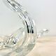Adorable fruit bowl or centerpiece or flower bowl in translucent crystal - 1960