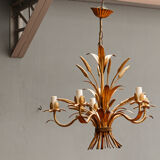 Wheat ear chandelier, 5 fires