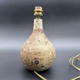 Ceramic lamp gres pyrite pear shape style