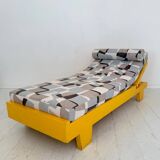 German Bauhaus Yellow Daybed, 1920s
