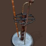 Important period walking stick and umbrella stand from the 1900s