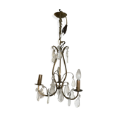 Lustre ancien à pampilles