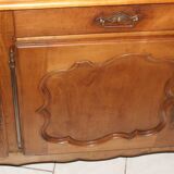 Louis XV oak and cherry wood sideboard