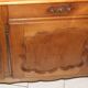 Louis XV oak and cherry wood sideboard