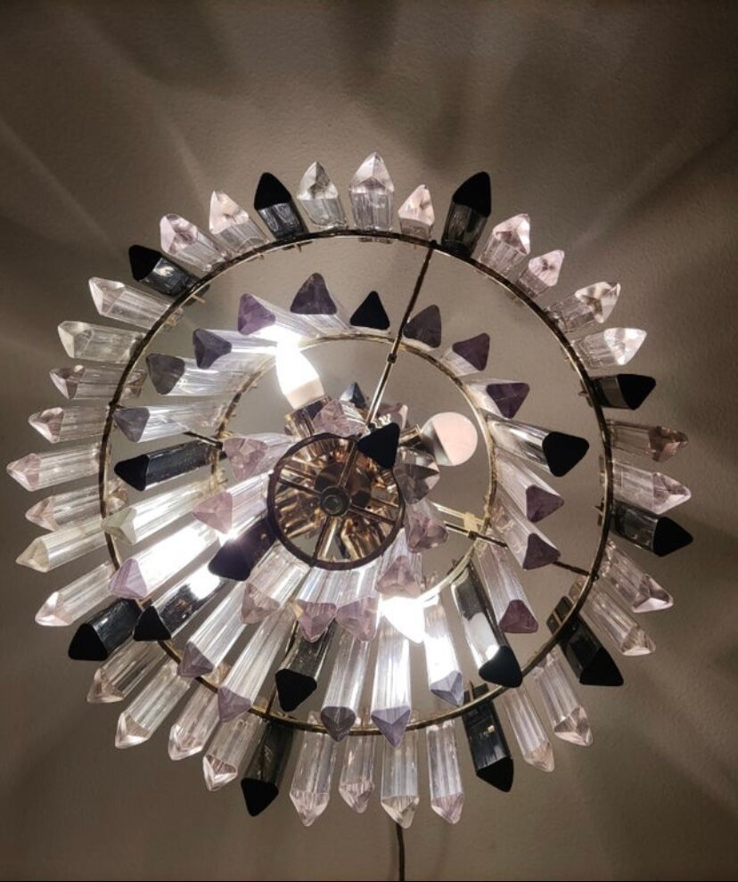 Lustre Venini Glass Murano