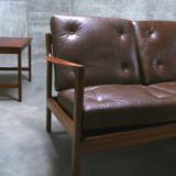 Mid-Century Swedish Rosewood 3-Seater Sofa by Karl Erik Ekselius for JOC Vetlanda, 1960s